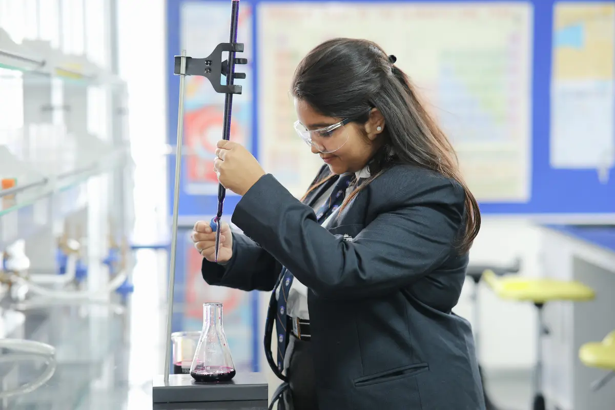 Students engaged in classroom reading